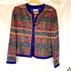 Vintage silk jacket